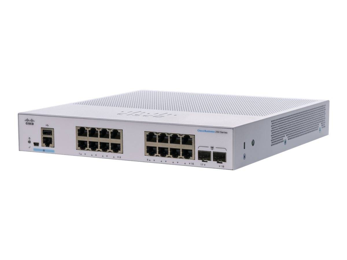 Cisco Business 250 Series CBS250-16T-2G - Switch