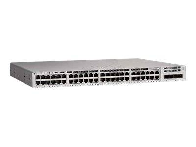 Cisco Catalyst 9200L - Network Advantage - Switch - L3 - managed - 12 x 100/1000/2.5G/5G/10GBase-T + 36 x 10/100/1000 (PoE+)