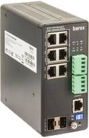 Barox RY-LPIGE-602GBTME, Managed, L2/L3, Gigabit Ethernet (10/100/1000), Vollduplex, Power over Ethernet (PoE)