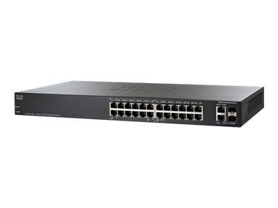 Cisco Small Business Smart SF200-24FP - Switch - managed - 24 x 10/100 (PoE)