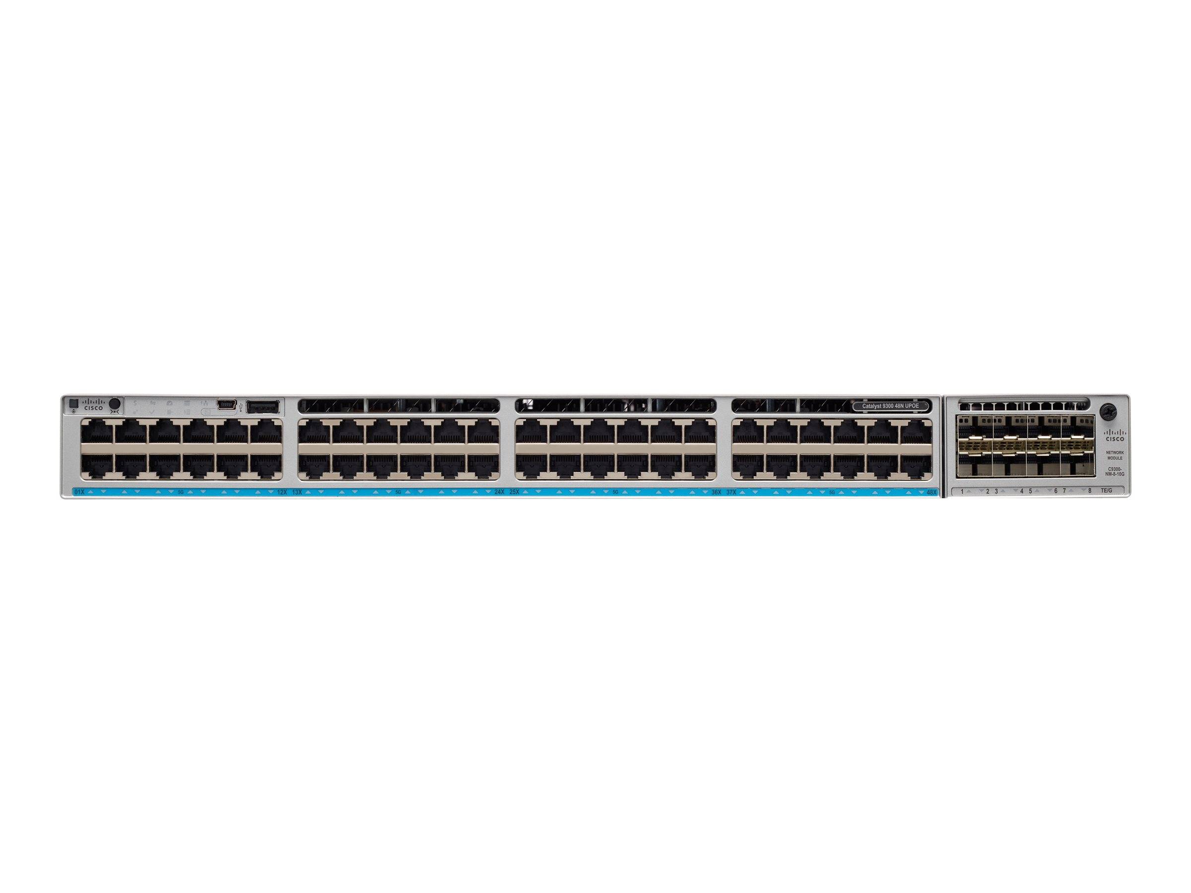 Cisco Catalyst 9300 - Switch - L3 - managed - 48 x 10/100/1000 (UPOE+)