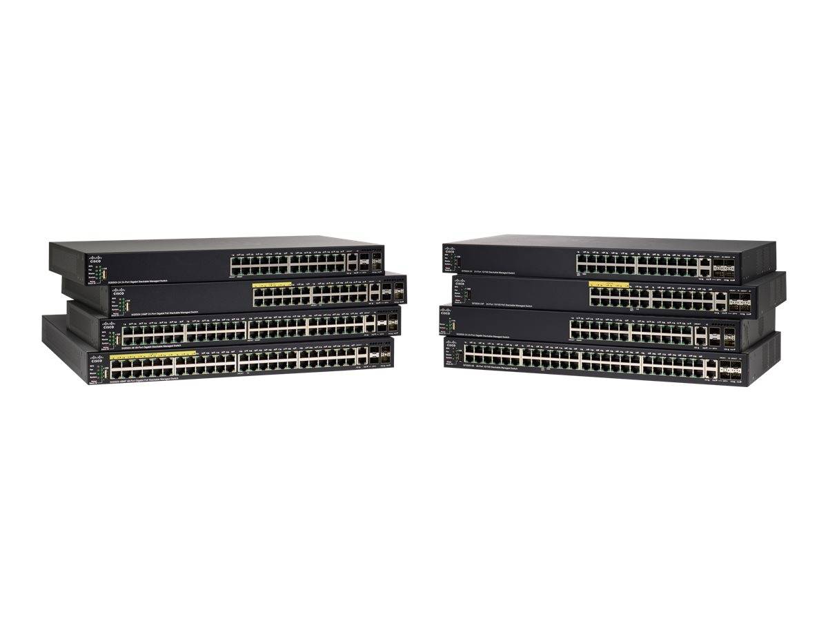 Cisco 550X Series SF550X-24MP - Switch - L3 - managed - 24 x 10/100 (PoE+)