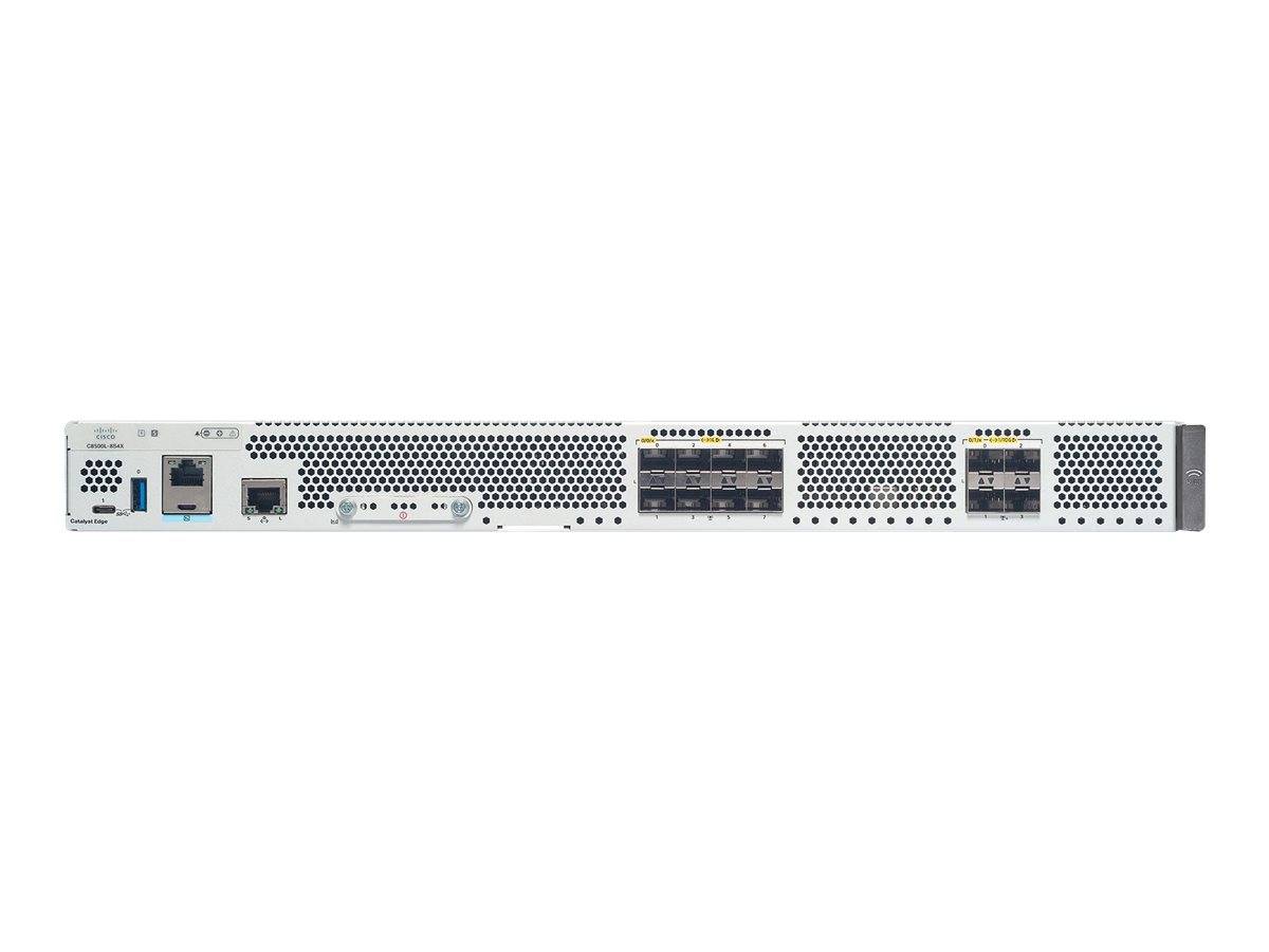 Cisco Catalyst 8500L-8S4X - Switch - 4 x 1 Gigabit / 10 Gigabit SFP+ + 8 x 1000Base-T