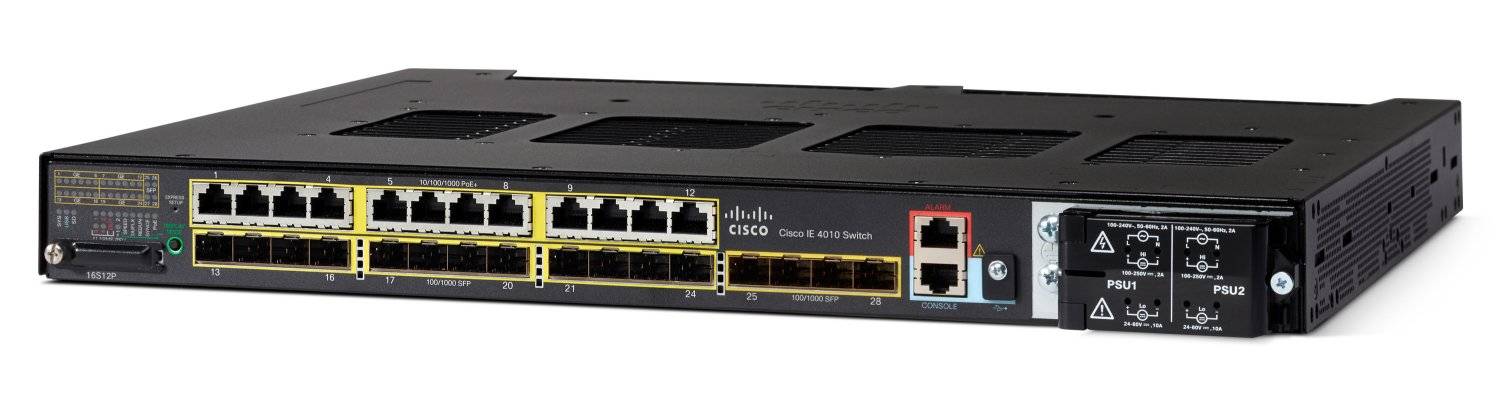 Cisco Industrial Ethernet 4010 Series - Switch - managed - 12 x 10/100/1000 (PoE+)