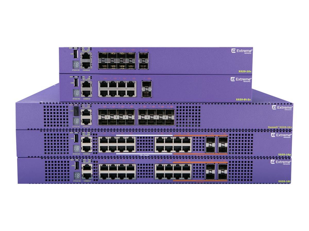 Extreme Networks ExtremeSwitching X620 X620-16t-FB TAA