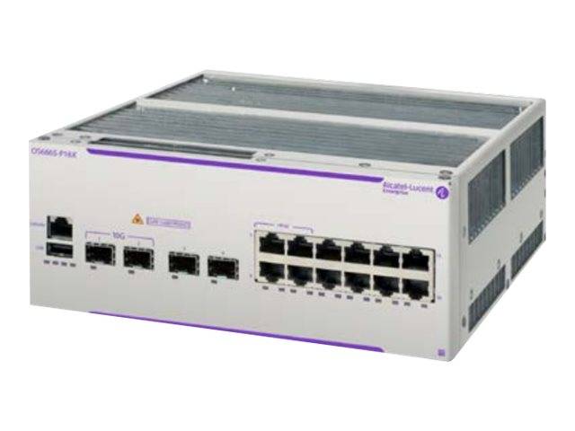 Alcatel-Lucent OmniSwitch OS6865-P16XD - Switch - L3 - managed - 2 x 1 Gigabit / 10 Gigabit SFP+ + 2 x Gigabit SFP + 12 x 10/100/1000 (PoE+)