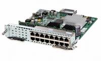 Cisco SM-X Layer 2/3 EtherSwitch Service Module - Switch - managed - 16 x 10/100/1000 (PoE+)