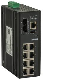 Barox LT-L802GBTME, Managed, L3, Gigabit Ethernet (10/100/1000), Vollduplex