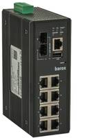 Barox LT-L802GBTME, Managed, L3, Gigabit Ethernet (10/100/1000), Vollduplex