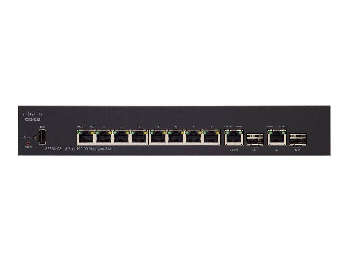 Cisco Small Business SF352-08 - Switch - L3 - managed