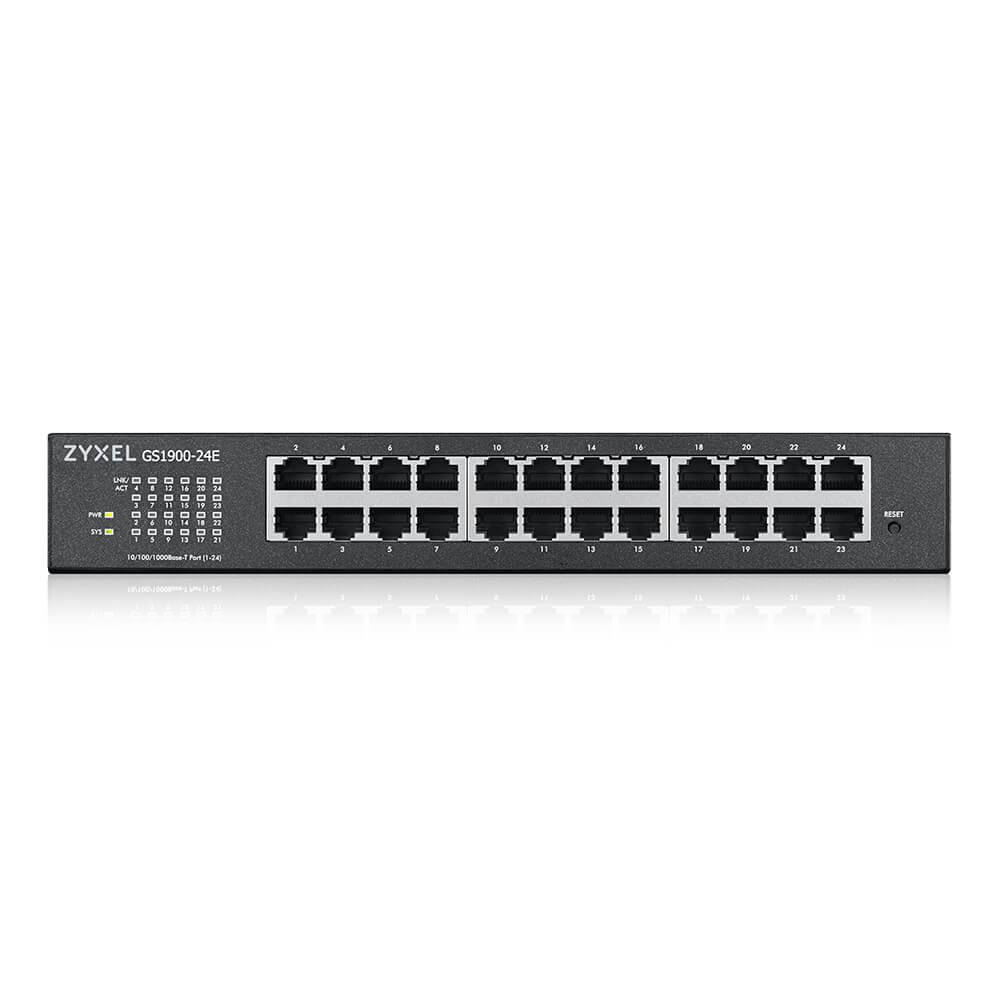 ZyXEL GS1900 Series GS1900-24E - Switch - Smart