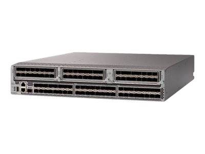 Cisco MDS 9396T - Switch - managed - 48 x 32Gb Fibre Channel SFP+ - an Rack montierbar - AC 100/230 V - mit 48 x 32 Gb Fibre Channel