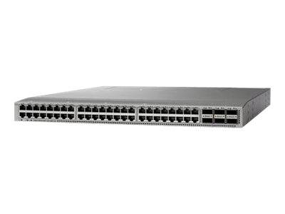 Cisco Nexus 93108TC-EX - Switch - L3 - 48 x 10GBase-T + 6 x 40/100 Gigabit QSFP+ - an Rack montierbar - mit 8 x QSFP-40G-SR-BD (Packung mit 2)