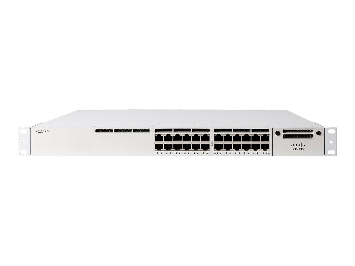 Cisco Meraki Cloud Managed MS390-24UX - Switch - L3 - managed - 24 x 100/1000/2.5G/5G/10GBase-T (UPOE)