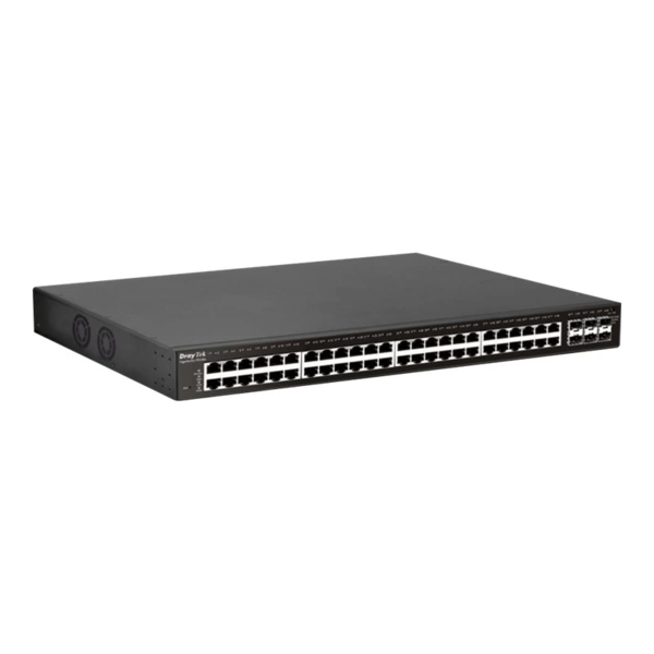 Draytek VigorSwitch P2540X - Switch - L2+ - managed - 48 x 10/100/1000 (PoE+) Draytek VigorSwitch P2540X - Switch - L2+ - managed - 48 x 10/100/1000 (PoE+)