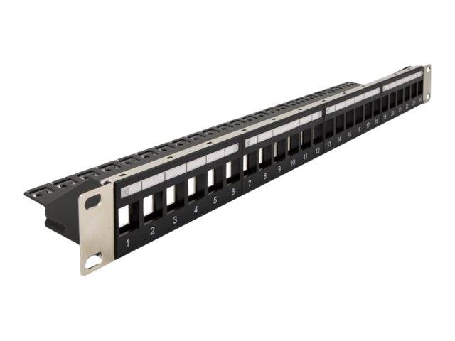 Delock - Patch Panel - 1U - 48.3 cm (19") - 24