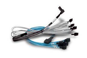 BROCADE - Broadcom - Internes SAS-Kabel - Slim SAS (SFF-8654)