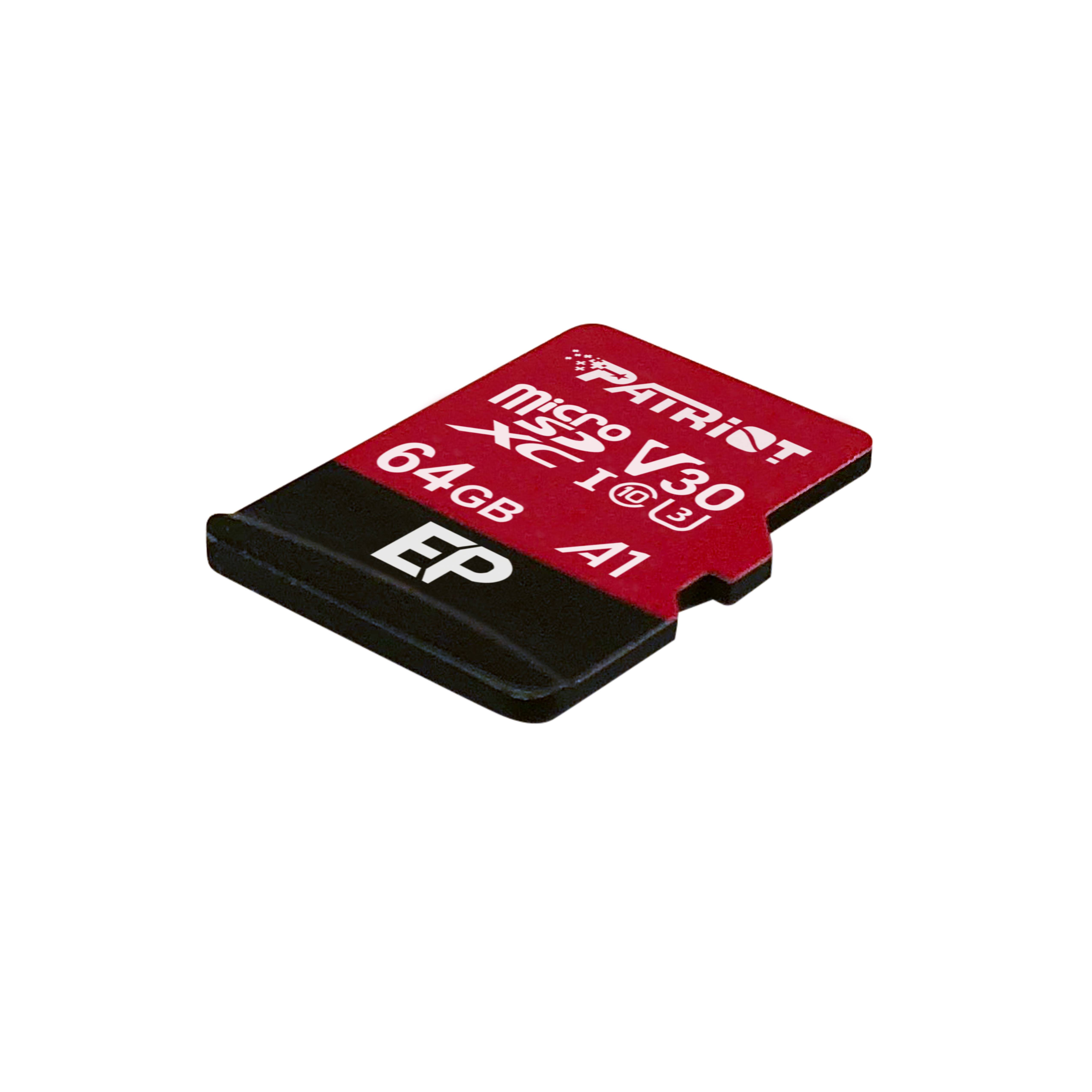 Patriot EP Series - Flash-Speicherkarte (microSDXC-an-SD-Adapter inbegriffen)