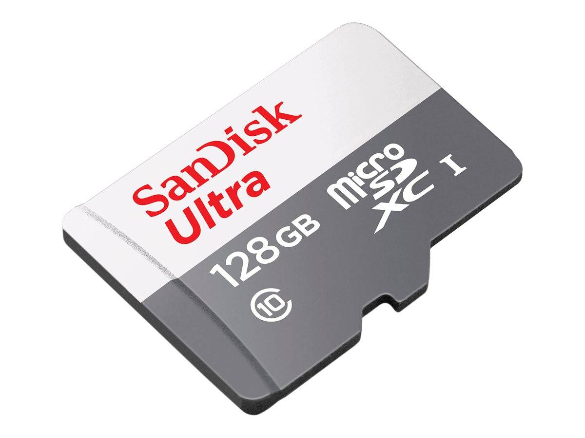SanDisk Ultra - Flash-Speicherkarte (microSDXC-an-SD-Adapter inbegriffen)