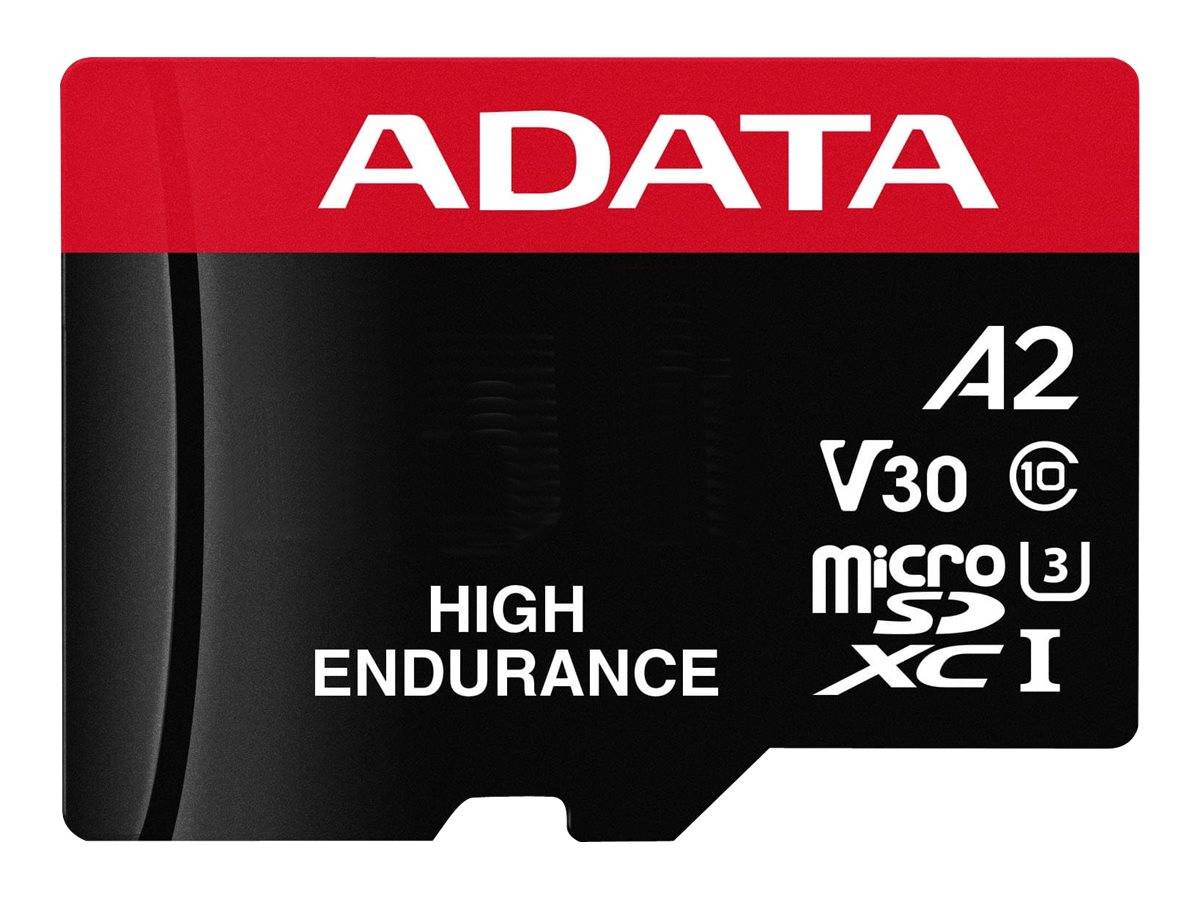ADATA High Endurance - Flash-Speicherkarte (microSDXC-an-SD-Adapter inbegriffen)