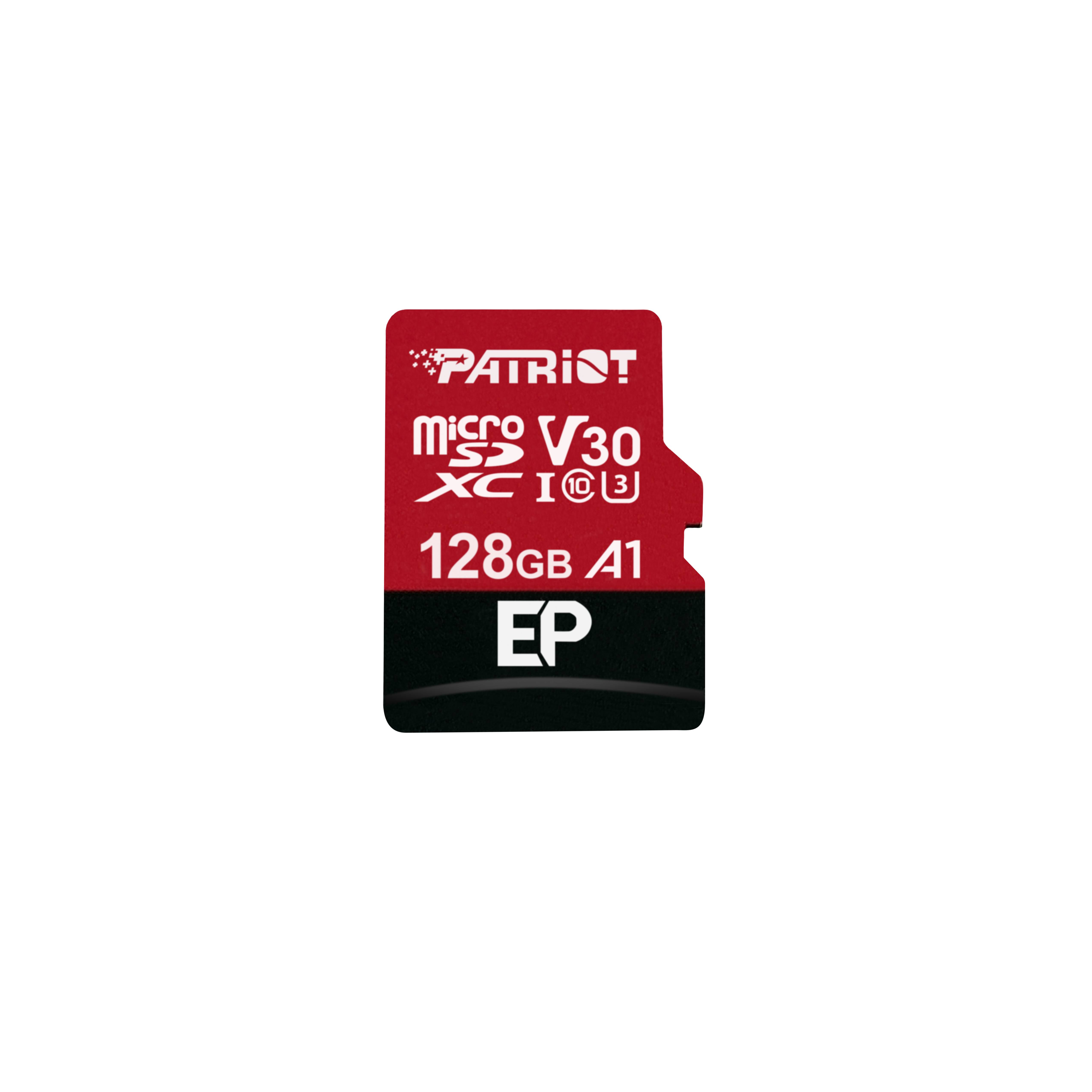 PATRIOT EP Series - Flash-Speicherkarte (microSDXC-an-SD-Adapter inbegriffen) -