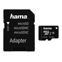 Hama - Flash-Speicherkarte (microSDXC-an-SD-Adapter inbegriffen)
