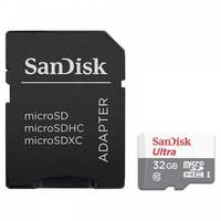 SanDisk Ultra - Flash-Speicherkarte (microSDHC/SD-Adapter inbegriffen)