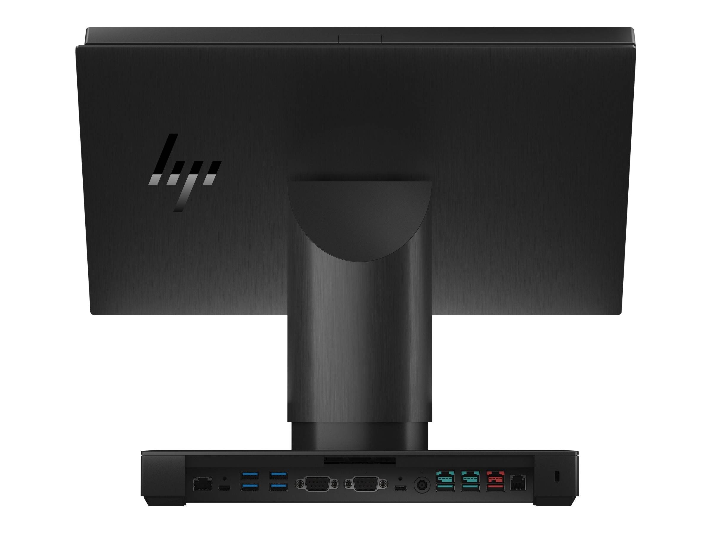 HP Engage One Pro - All-in-One (Komplettlösung) - 1 x Core i3 10100E / 3.2 GHz - RAM 8 GB - SSD 256 GB - NVMe, TLC - UHD Graphics 630 - GigE - WLAN: