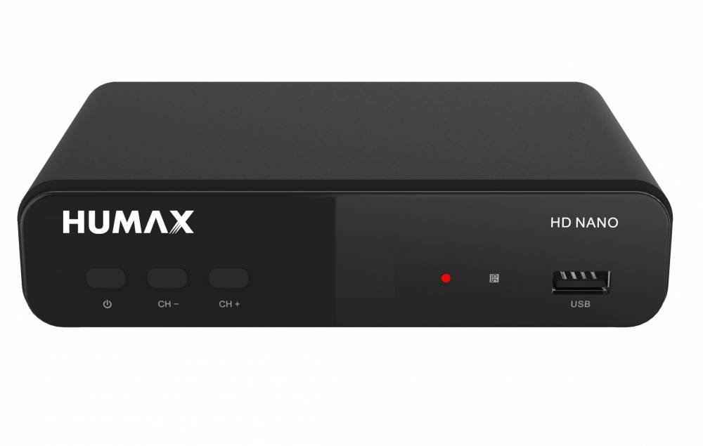 Humax HD Nano, Satellit, Full HD, 576i,576p,720p,1080i,1080p, 128 MB, 8 MB, Schwarz