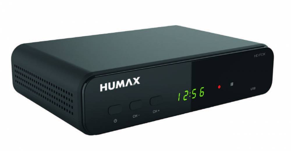 Humax HD Fox, Kabel, Satellit, Full HD, 576i,576p,720p,1080i,1080p, 128 MB, 8 MB, Schwarz