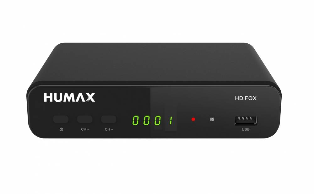 Humax HD Fox, Kabel, Satellit, Full HD, 576i,576p,720p,1080i,1080p, 128 MB, 8 MB, Schwarz