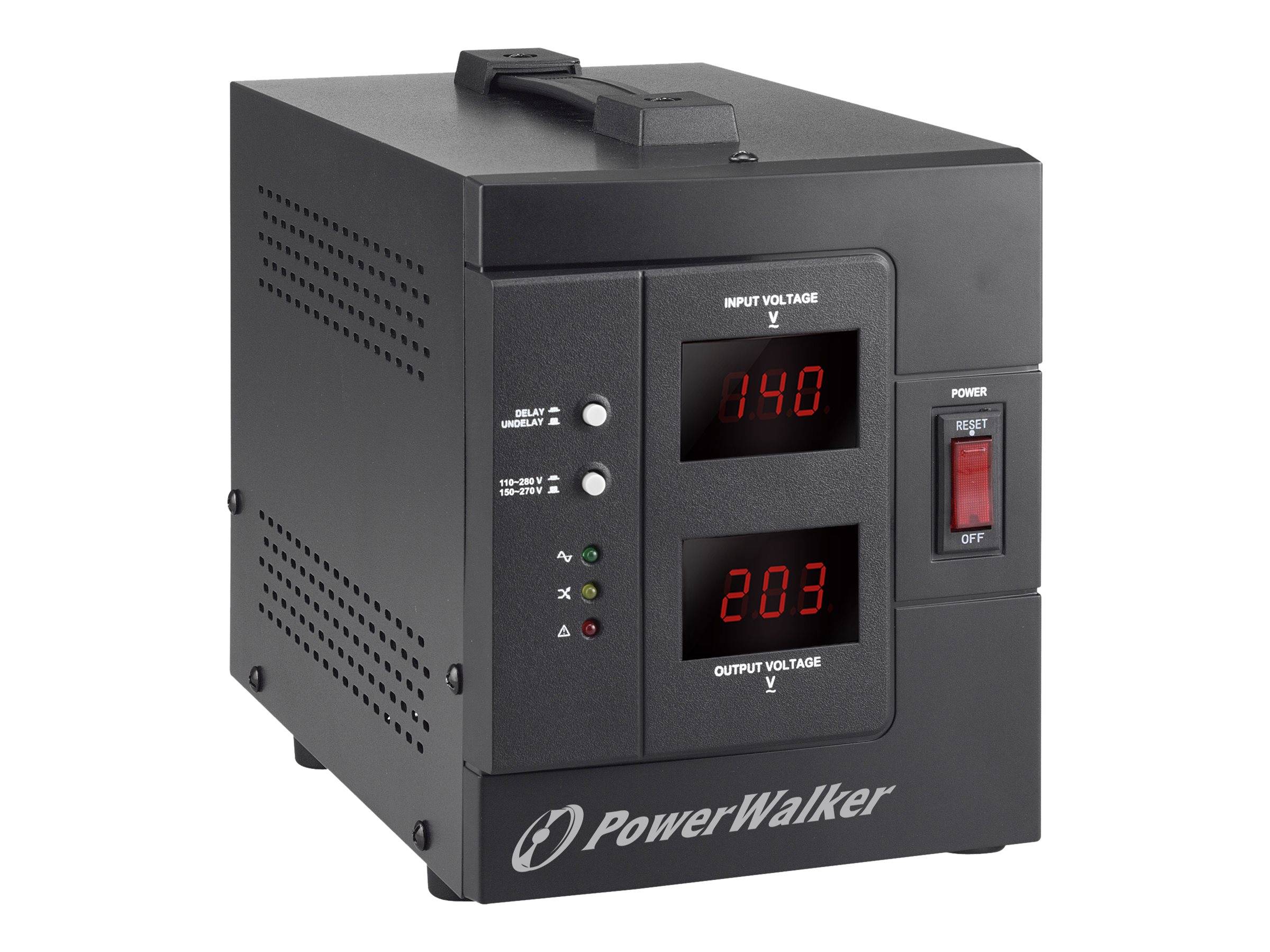 PowerWalker AVR 2000 SIV FR - Automatische Spannungsregulierung
