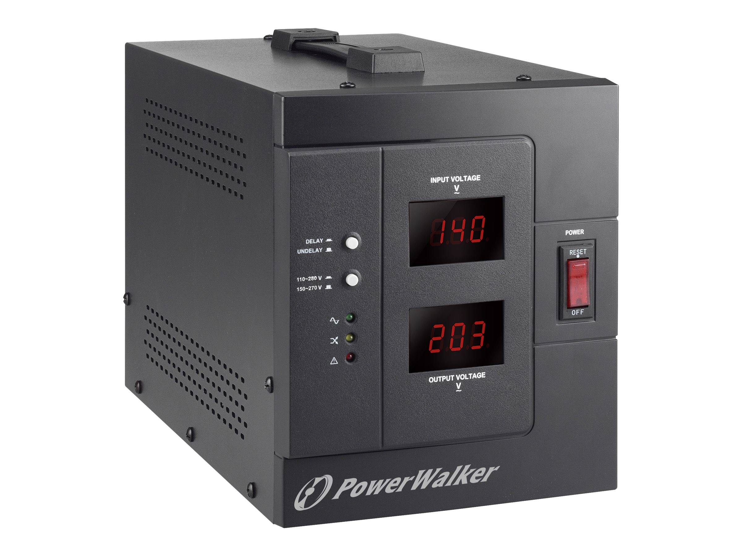 PowerWalker AVR 3000 SIV FR - Automatische Spannungsregulierung