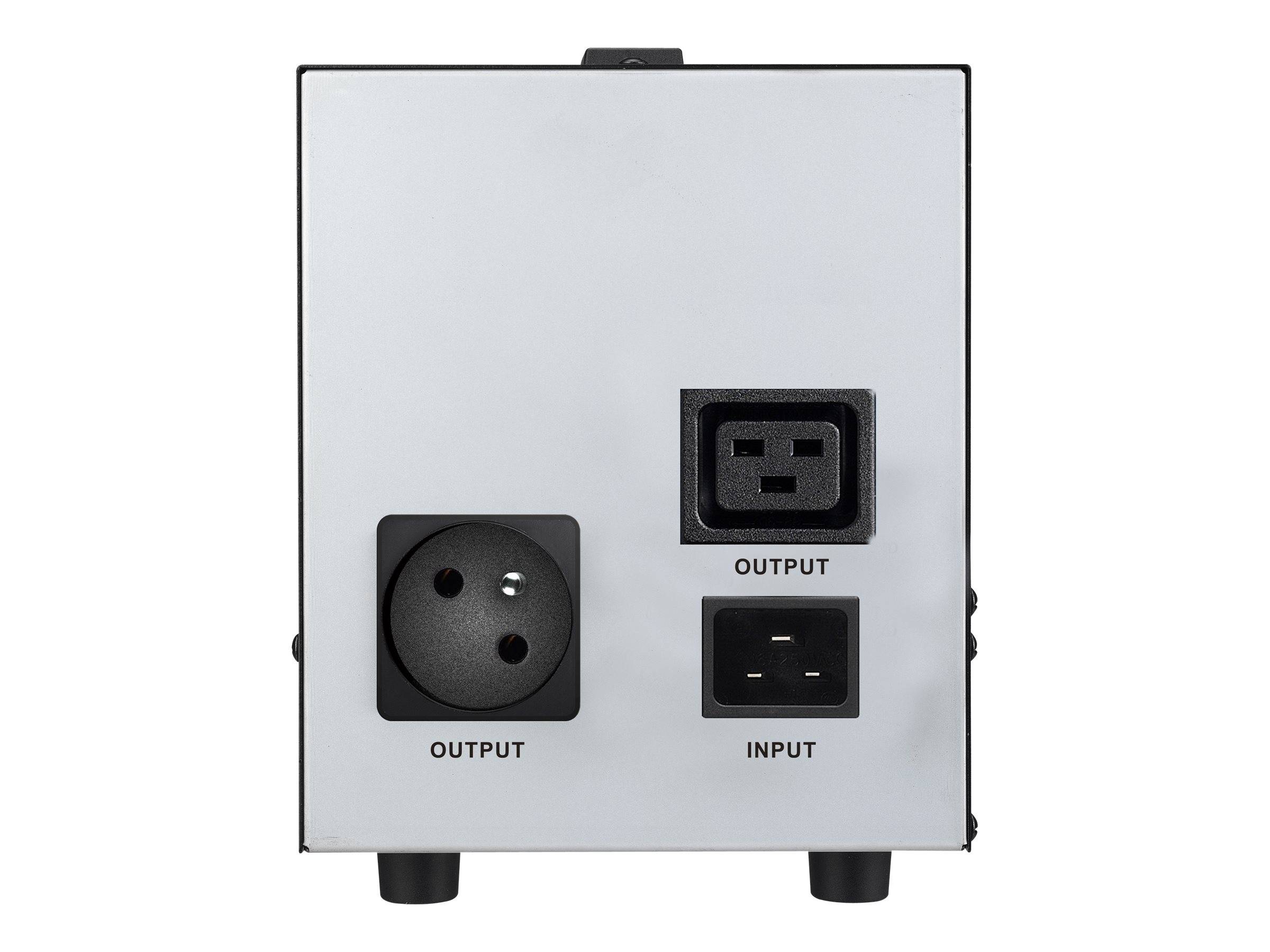 PowerWalker AVR 3000 SIV FR - Automatische Spannungsregulierung