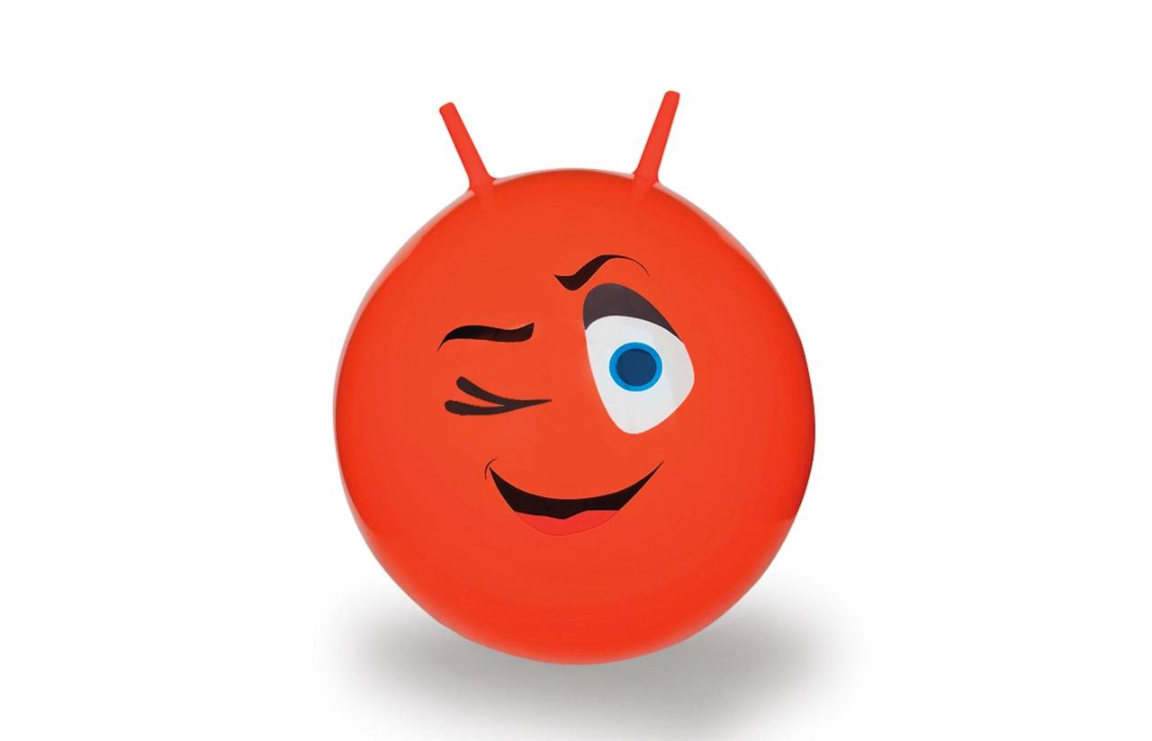 Jamara Hop Ball Eye, Trichterball, Junge/Mädchen, 1 Jahr(e), Rot, 407 g