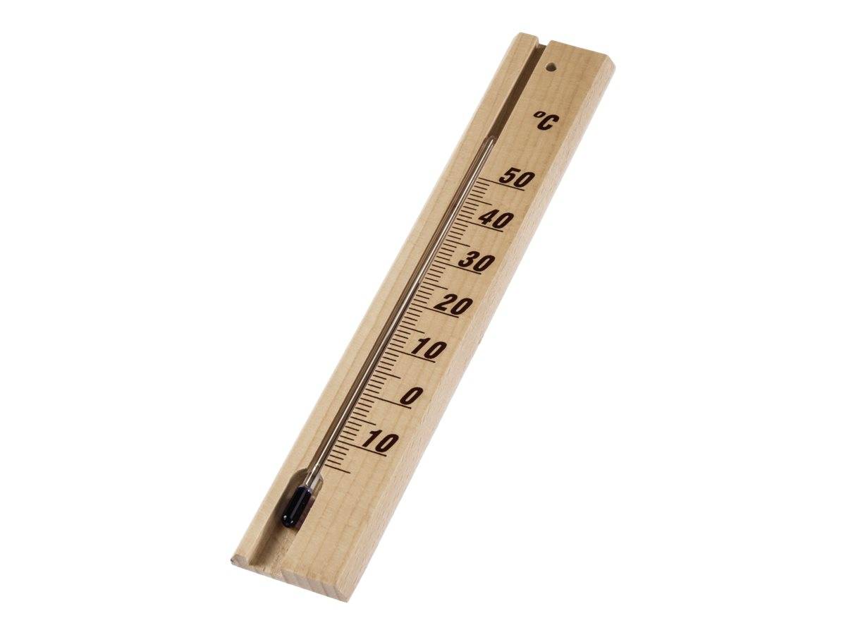 Hama - Thermometer - Analog - Buchenholz