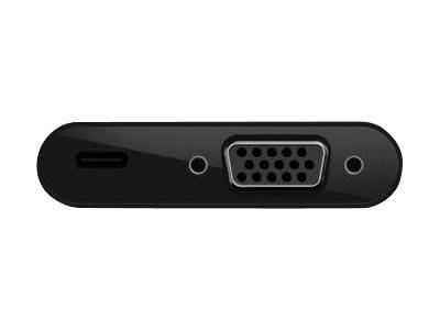 Belkin USB-C to VGA + Charge Adapter - Videoadapter - 24 pin USB-C männlich zu HD-15 (VGA)