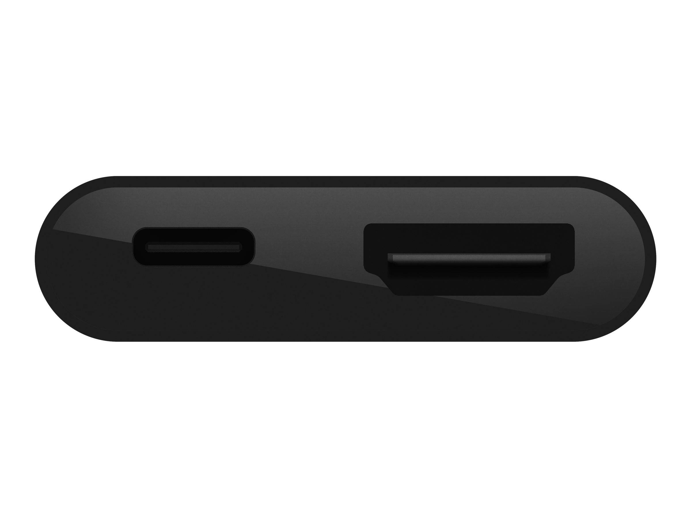 Belkin USB-C to HDMI + Charge Adapter - Videoadapter - 24 pin USB-C männlich zu HDMI, USB-C (nur Spannung)