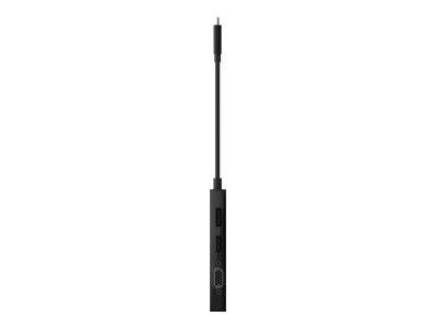 Schlanke schwarze Antenne mit einem langen vertikalen Stab und kleinem Kontrollmodul, vor weißem Hintergrund dargestellt.