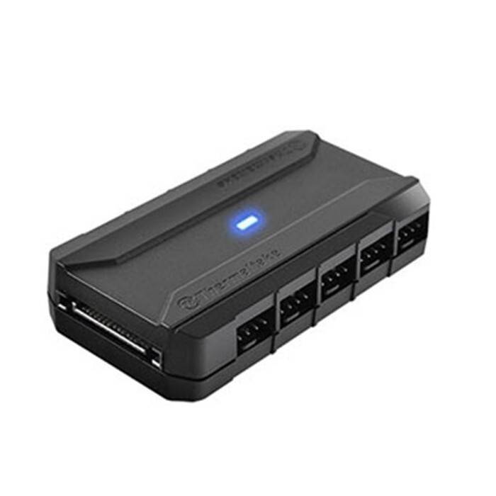 Commander FP schwarzer 10-Port-Hub für PWM-Lüfter