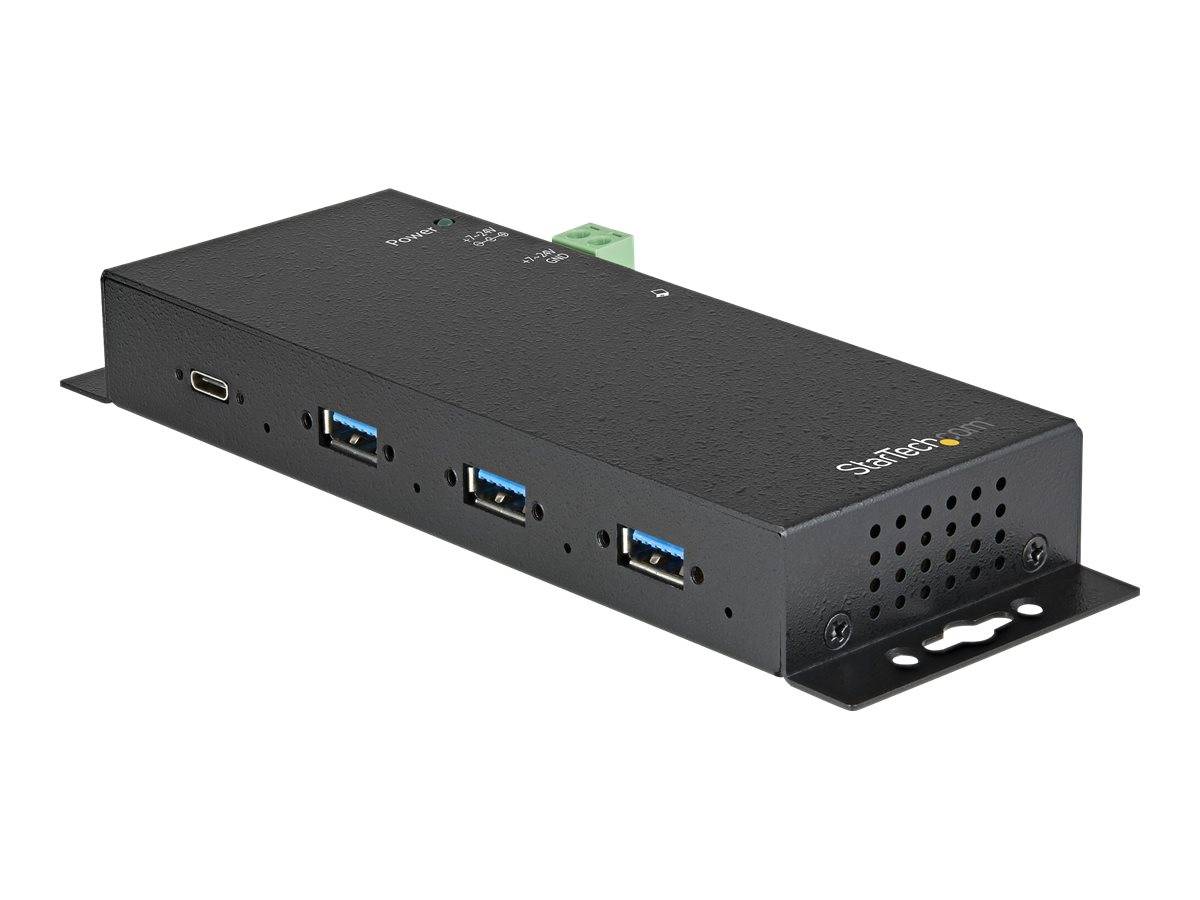 StarTech.com 4 Port USB-C Hub 10 Gbit/s - Metall Industrie USB Typ-C Hub mit 3xUSB-A & 1xUSB-C - ESD - USB-C oder USB-A