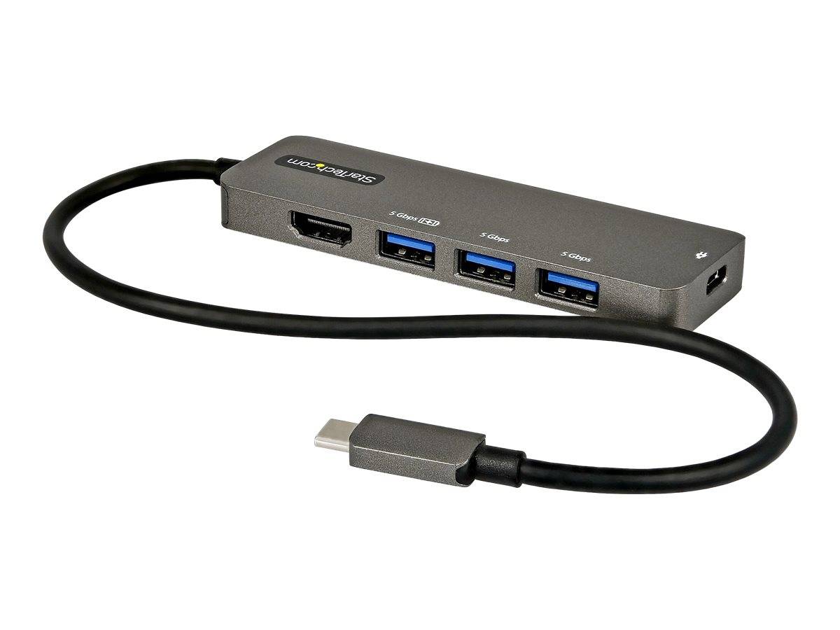 StarTech.com USB C Multiport Adapter, USB-C to HDMI 2.0b 4K 60Hz (HDR10)