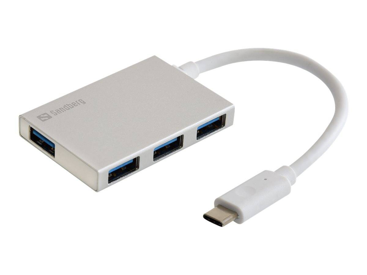 Sandberg Pocket Hub - Hub - 4 x SuperSpeed USB 3.0