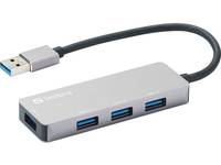 Sandberg - Hub - 1 x SuperSpeed USB 3.0 + 3 x USB 2.0
