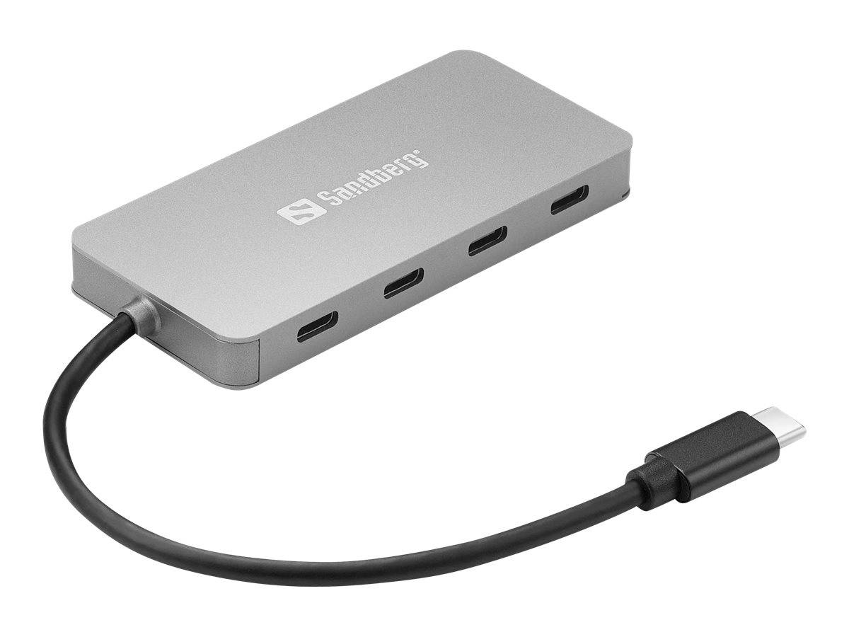 Sandberg - Hub - 4 x USB-C - Desktop