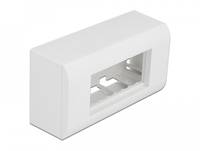 Delock - Easy 45 - Aufputzbox - 4 modules - weiß