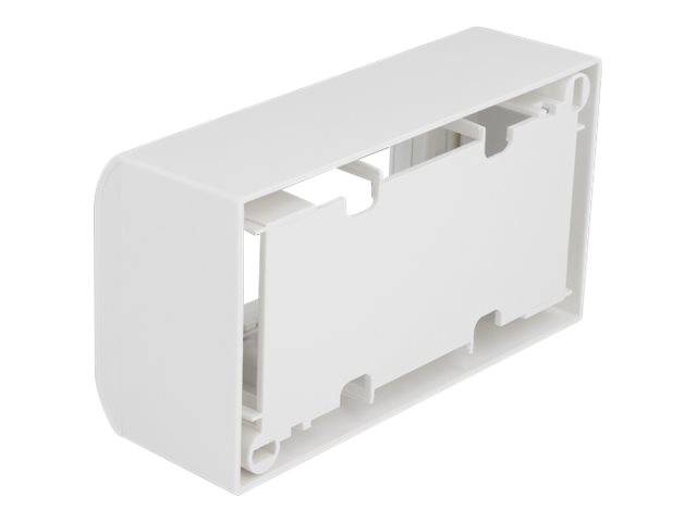 Delock - Easy 45 - Aufputzbox - 4 modules - weiß