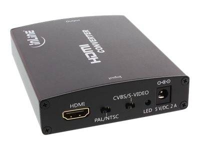 INLINE - Konverter HDMI zu Composite/S-Video - mit Audio