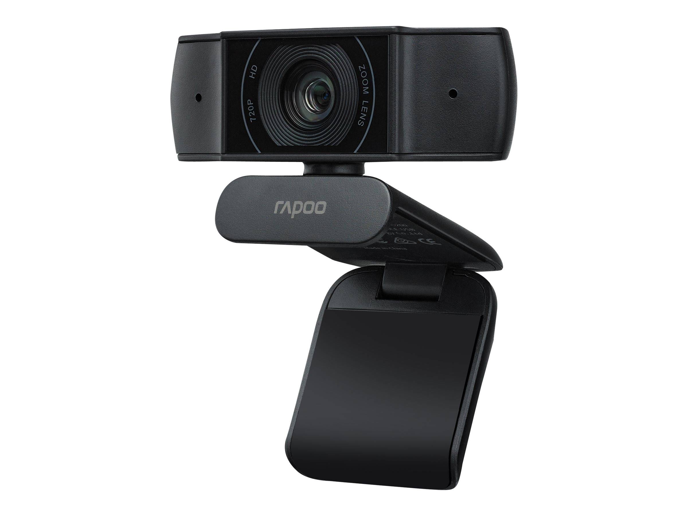 Rapoo XW170 - Webcam - Farbe - 720p - Audio - USB 2.0