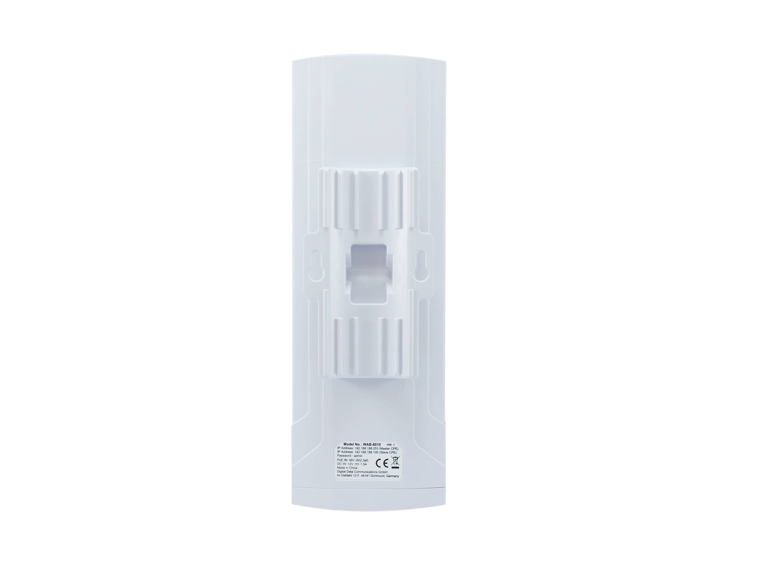 LevelOne AC900 5GHz Outdoor PoE Wireless (WLAN) Access Point - 5 GHz - 867 Mbit/s - WEP - WPA - WPA2 - 10,100,1000 Mbit/s